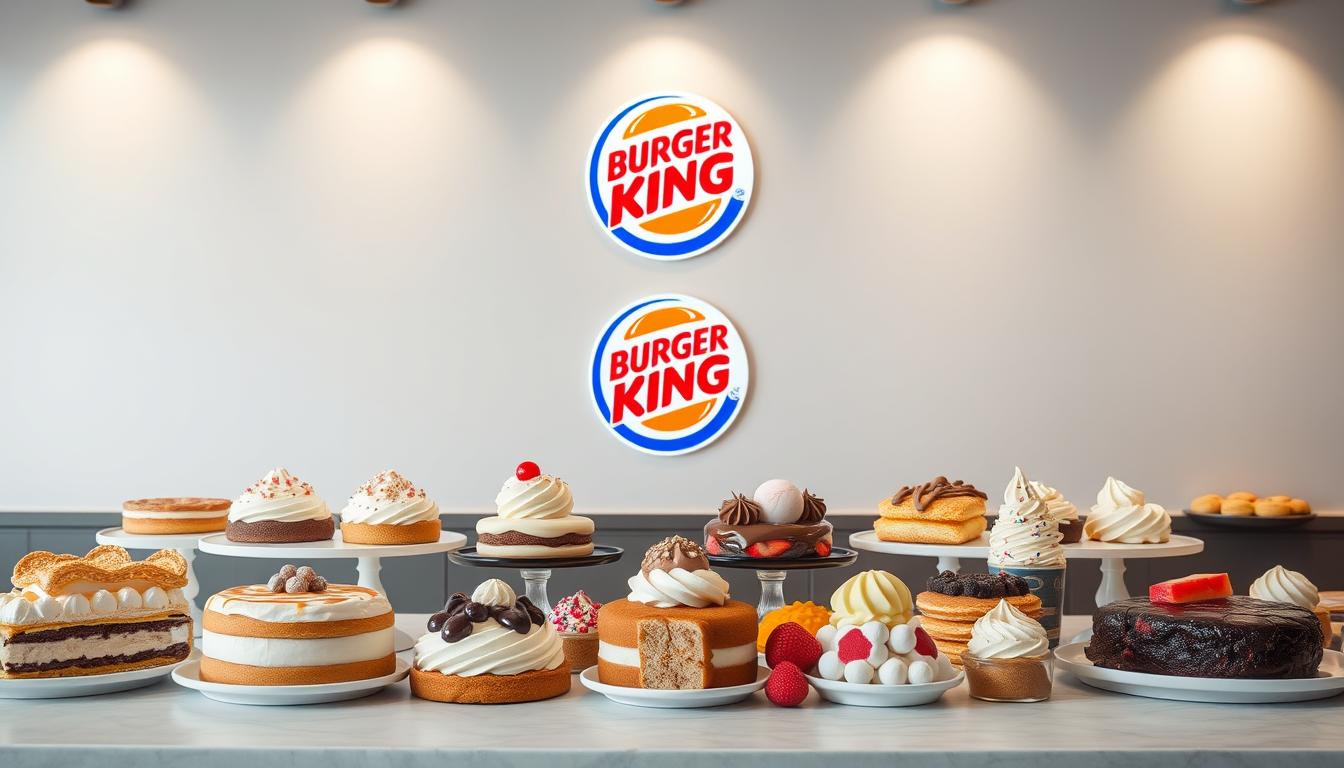 Burger King Dessert Menu