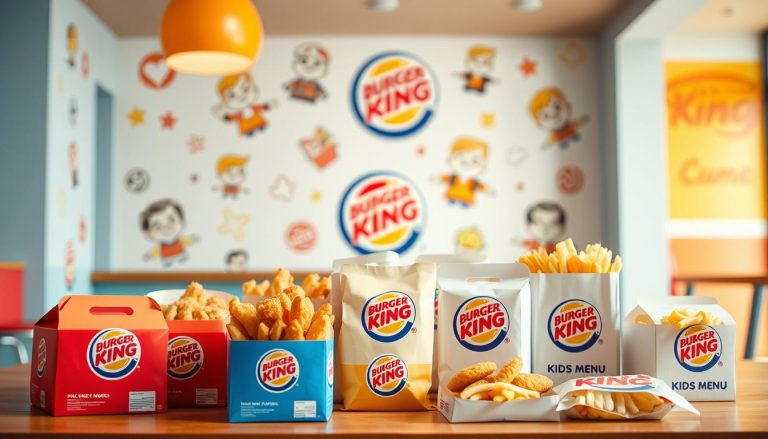 Burger King Kids Menu