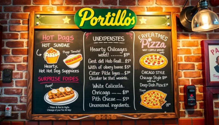 portillo's surprise menu