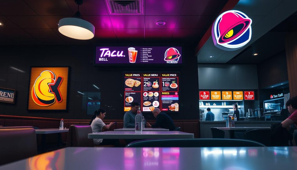 value menu at taco bell